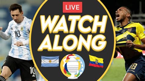argentina vs ecuador live streaming free